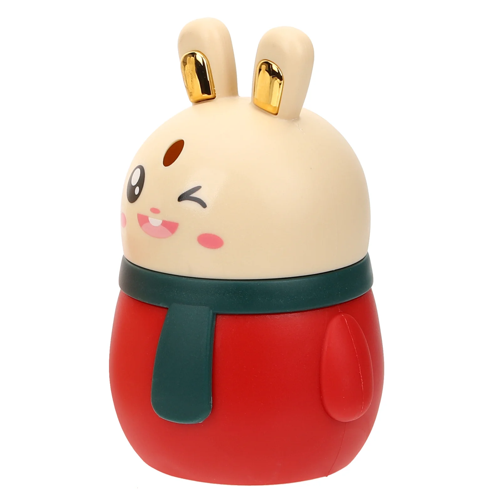 

Automatic Toothpick Dispenser Bunny-Shaped Plastic Box Large Capacity Press Button For Kitchen Home Decor Animal Kitchen