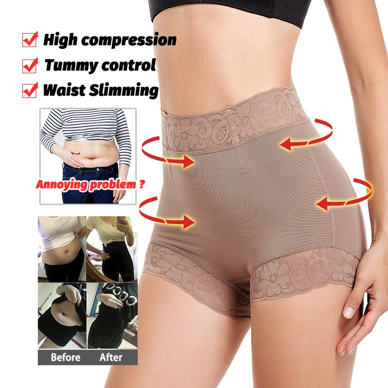 Culotte de Contrôle Sexy à Haute Compression, Vêtement Sculptant, Gaine de Serrage du Ventre