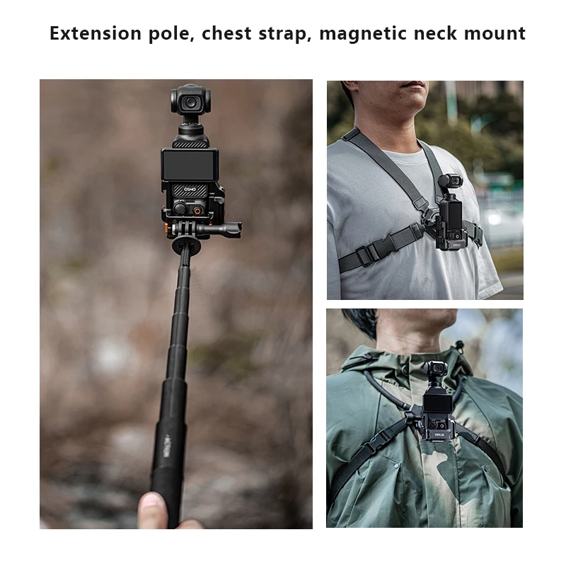 Multifunktions-Käfighalterung für DJI Osmo Pocket 4 Pro/4/3 Kamera-Zubehör Metall-Erweiterungsrahmen Schnellmontage-Adapterbasis – Detail 5