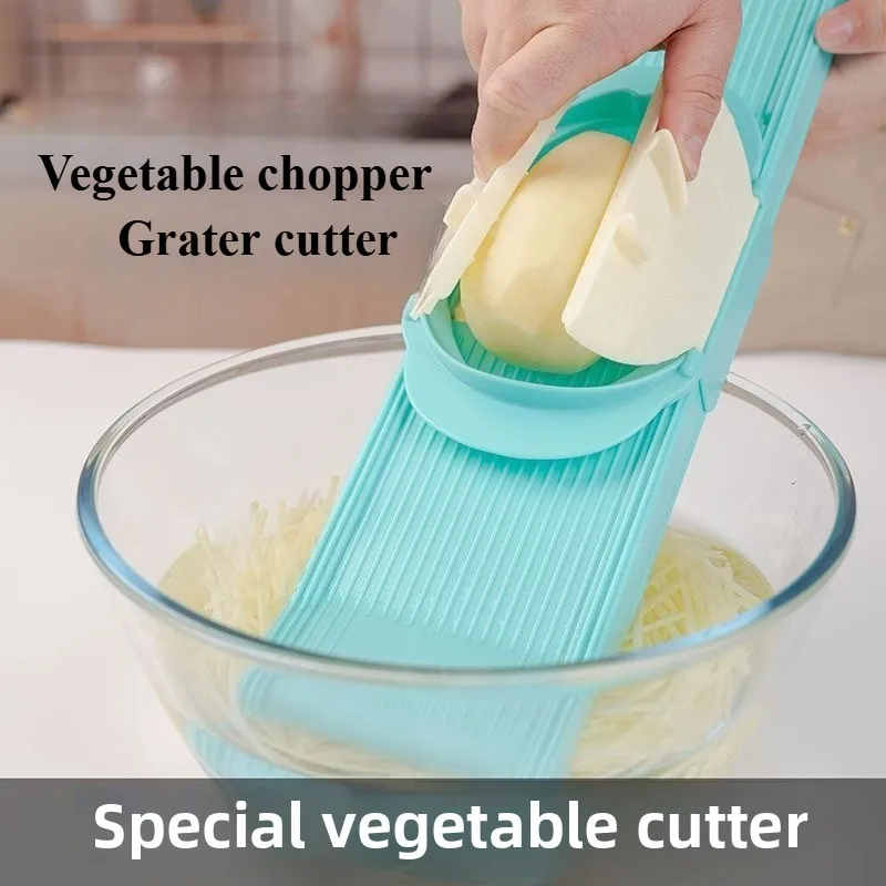 

Multifunctional Household Grater Kitchen Vegetable Salad Slicer Grater for Vegetables Portable Kitchen Items Tools Accessory