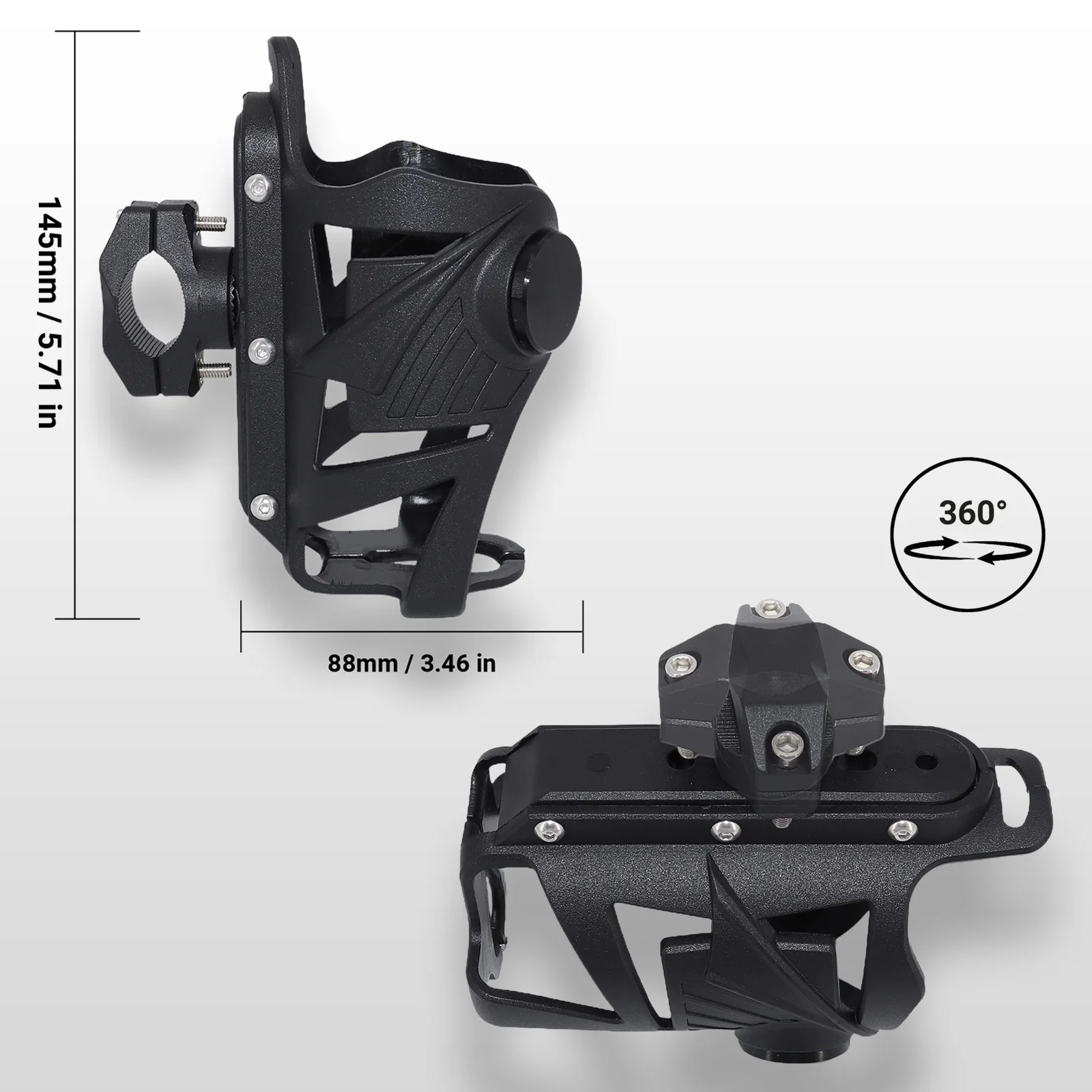 ملحقات الدراجات النارية لـ Kawasaki Ktm Surron Ebike Cf Moto S1000RR ملحقات موتوكروس حامل أكواب الدراجة الترابية الكهربائية #6