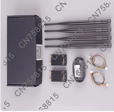 for Long Distance UAV Telemetry Low Latency，Wireless Data Transmission Module Metal Cased RFD900A Data Link Radio