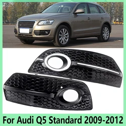 Fog Light Grill Cover For Audi Q5 Standard 2009 2010 2011 2012 Front Bumper Grille 8R0807681E 8R0807682E