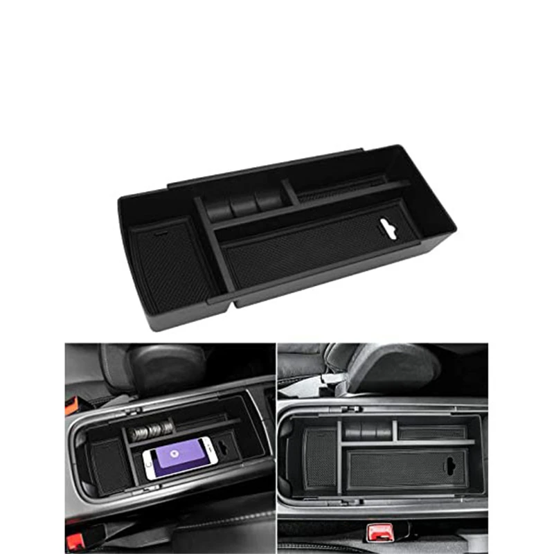 For Dodge Journey 2013-2020 Car Center Console Armrest Storage Box Sundries Secondary Storage Console Organizer Insert Tray Box