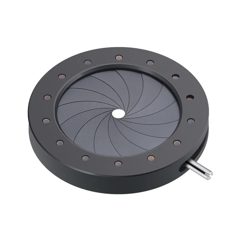 Aperture Module Integrated diaphragm, adjustable, zoom in and out 1.5-25 MM