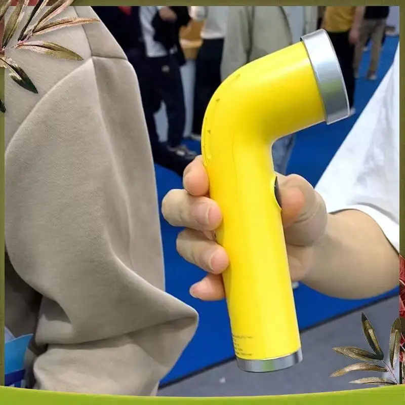 

A08P-Портативный вентилятор, перезаряжаемый цифровой дисплей, сильный ветер для использования на открытом воздухе и занятий спортом, желтый