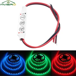3Keys Single Color LED Light Mini Dimmer Remote Controller for 2835 5050 2Pink DC 5-24V Flexible Led Lamp Strip Holiday Lighting