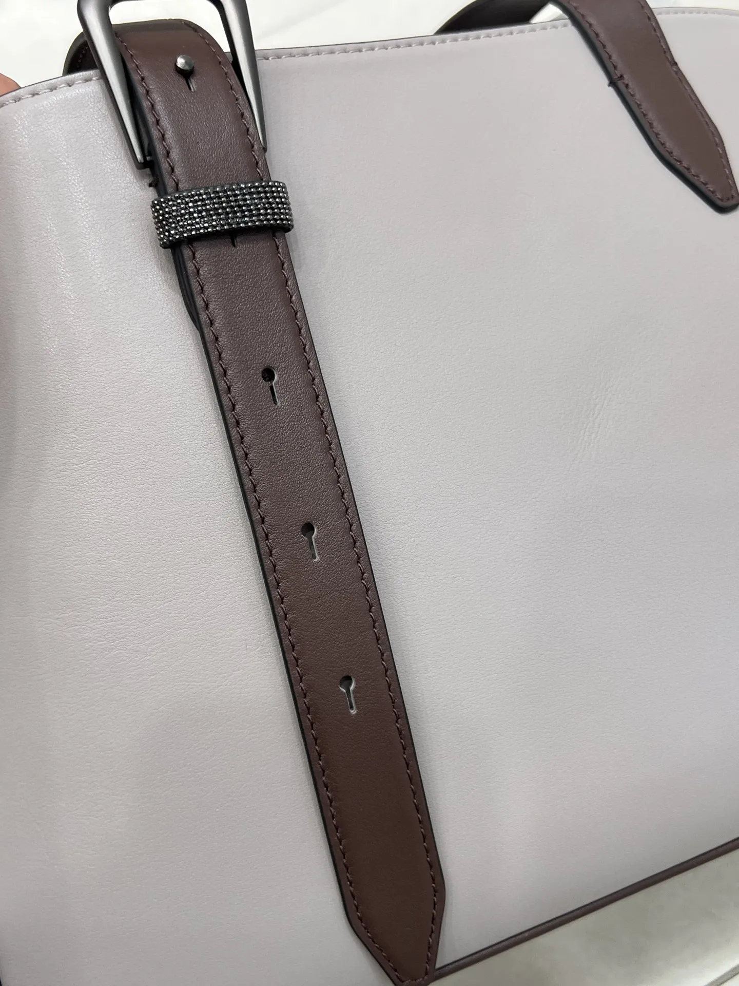 New Ladies Suede Leather Handbag Fashionable And Versatile Elegant Temperament 35*23