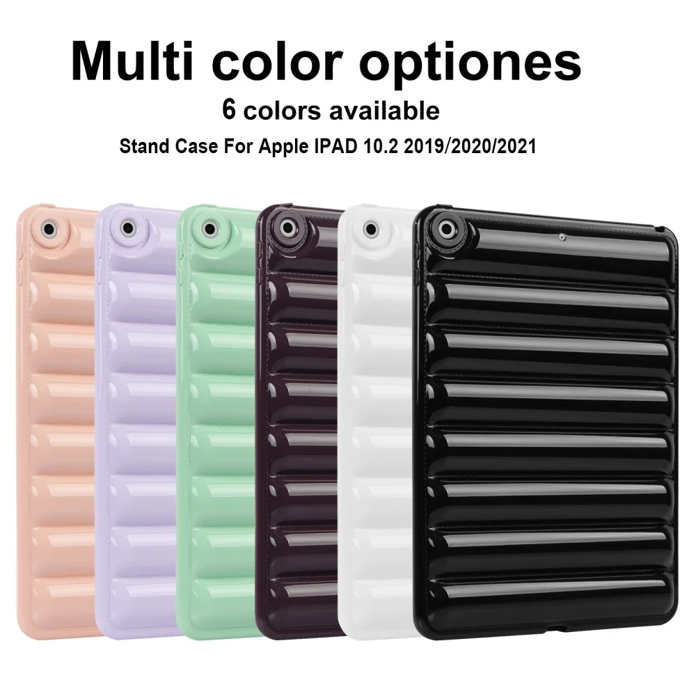 for IPad 10th A16 2025 TPU Case Mini 6 5 4 Case Air 5/4 3 Cover Pro 11 6th 5th 9.7 9th 8th 7th Generation Down Jacket Soft Cover