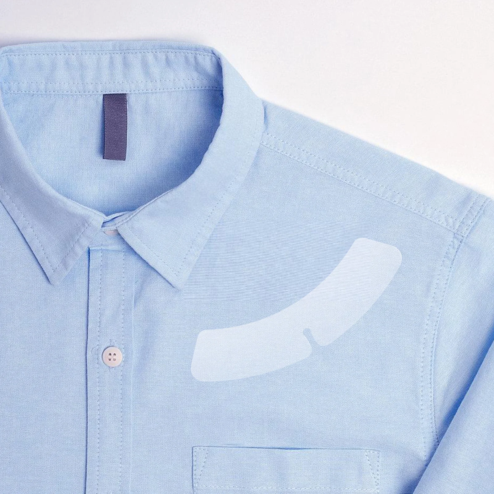 100개 칼라 스테이 시스템 재사용 가능한 신뢰할 수 있는 플라스틱 셔츠 칼라 고정 용품 셔츠 익스텐더 칼라 스테이