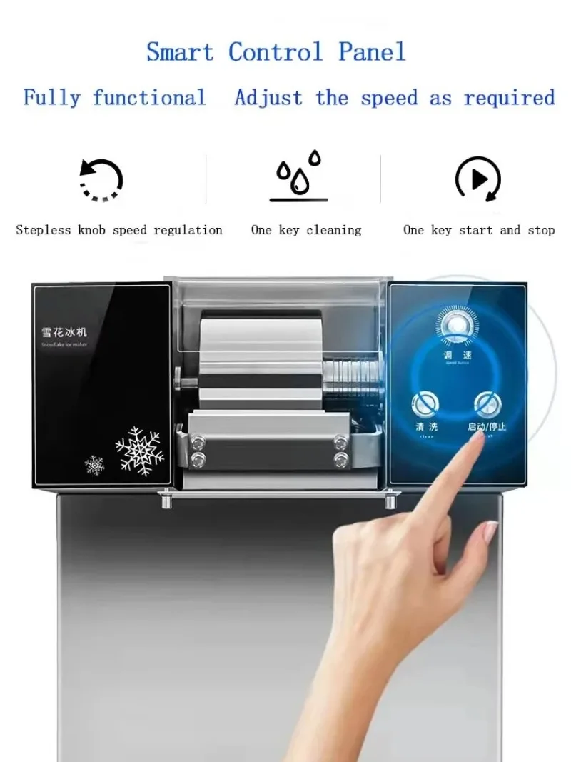 

Milk Ice Machine Made in China/Snowflake Ice Machine Bingsu Machine Snow Ice-cream for Coffee/Milk-tea/Restaurant