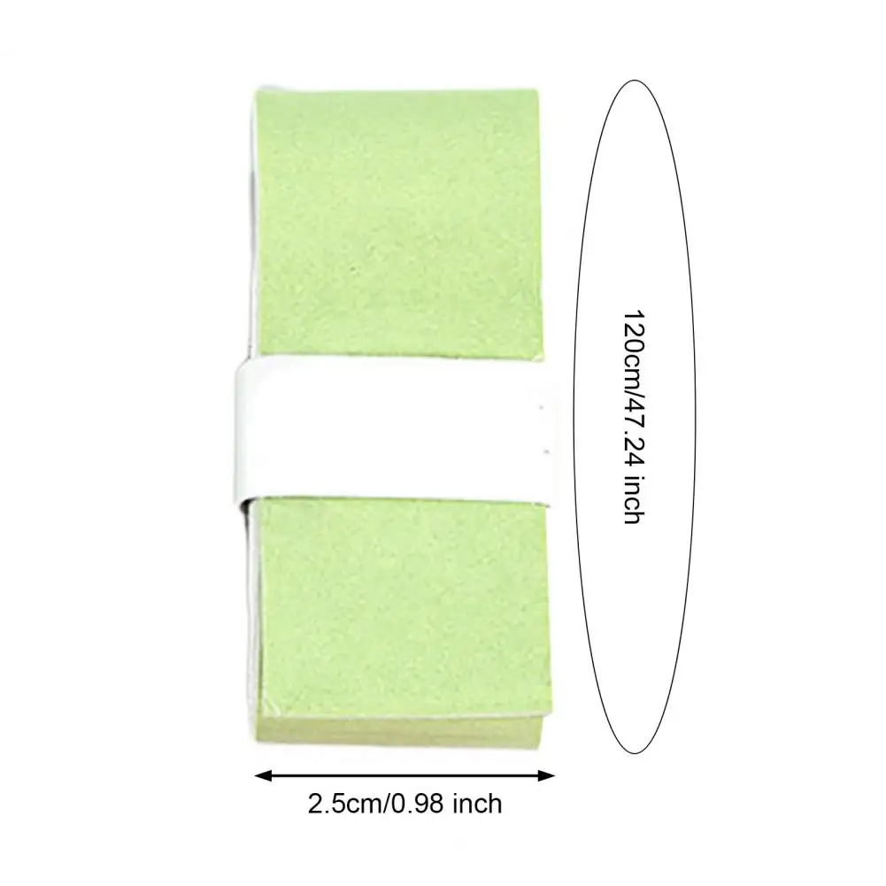 

120cm Pickleball Paddle Overgrip Tape Anti-Slip Shock Absorbing Moisture Wicking Grip Wrap Tape For Tennis Badminton Rackets