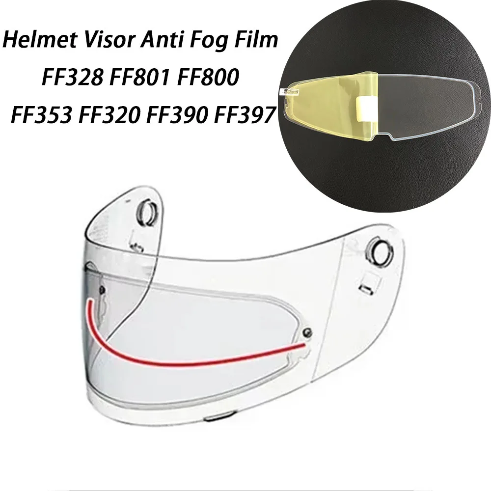 

Motorcycle Helmet Lens Anti Fog Film Accessories For LS2 FF328 FF801 FF800 FF353 FF320 FF390 FF397 Helmet Visor Film Anti Fog