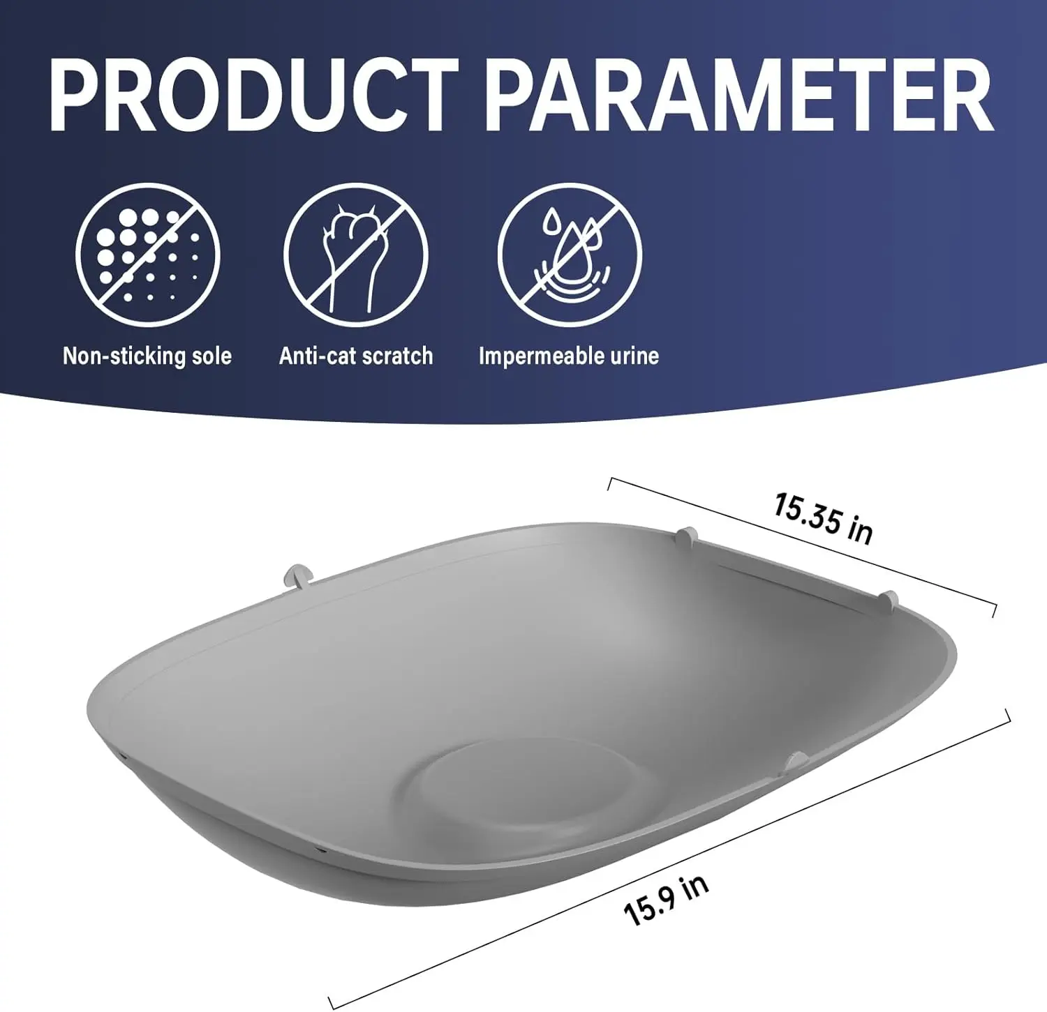 Thumbnail 2 - #78 Latest Cat Litter Box Mats Offers