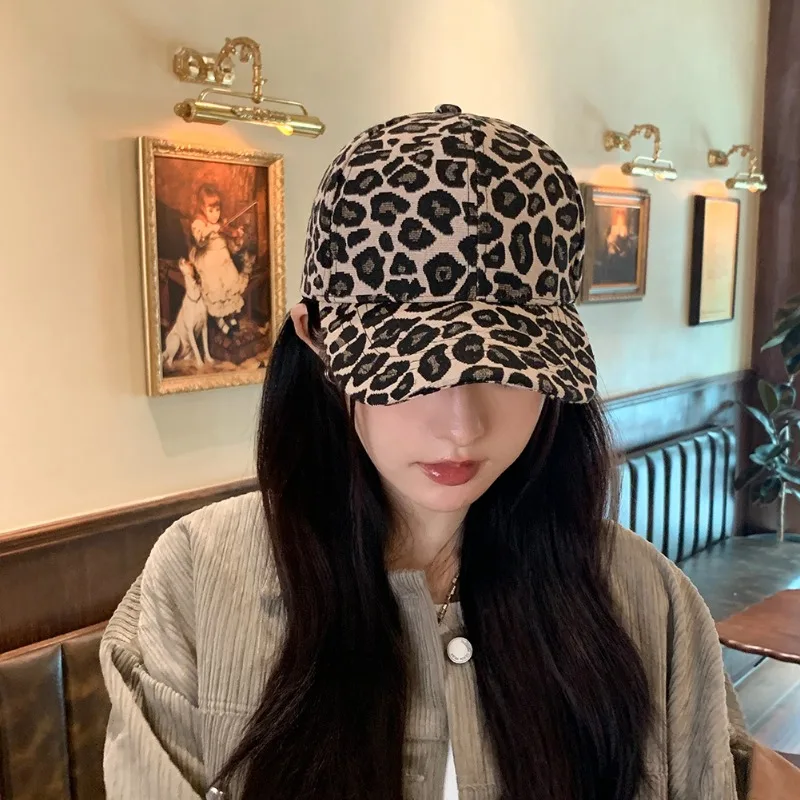 חדש אמריקאי הדפס נמר אישית של כדור בייסבול כובע האביב והסתיו רטרו רב תכליתי נישה מתכווננת נישה כובע ספורט