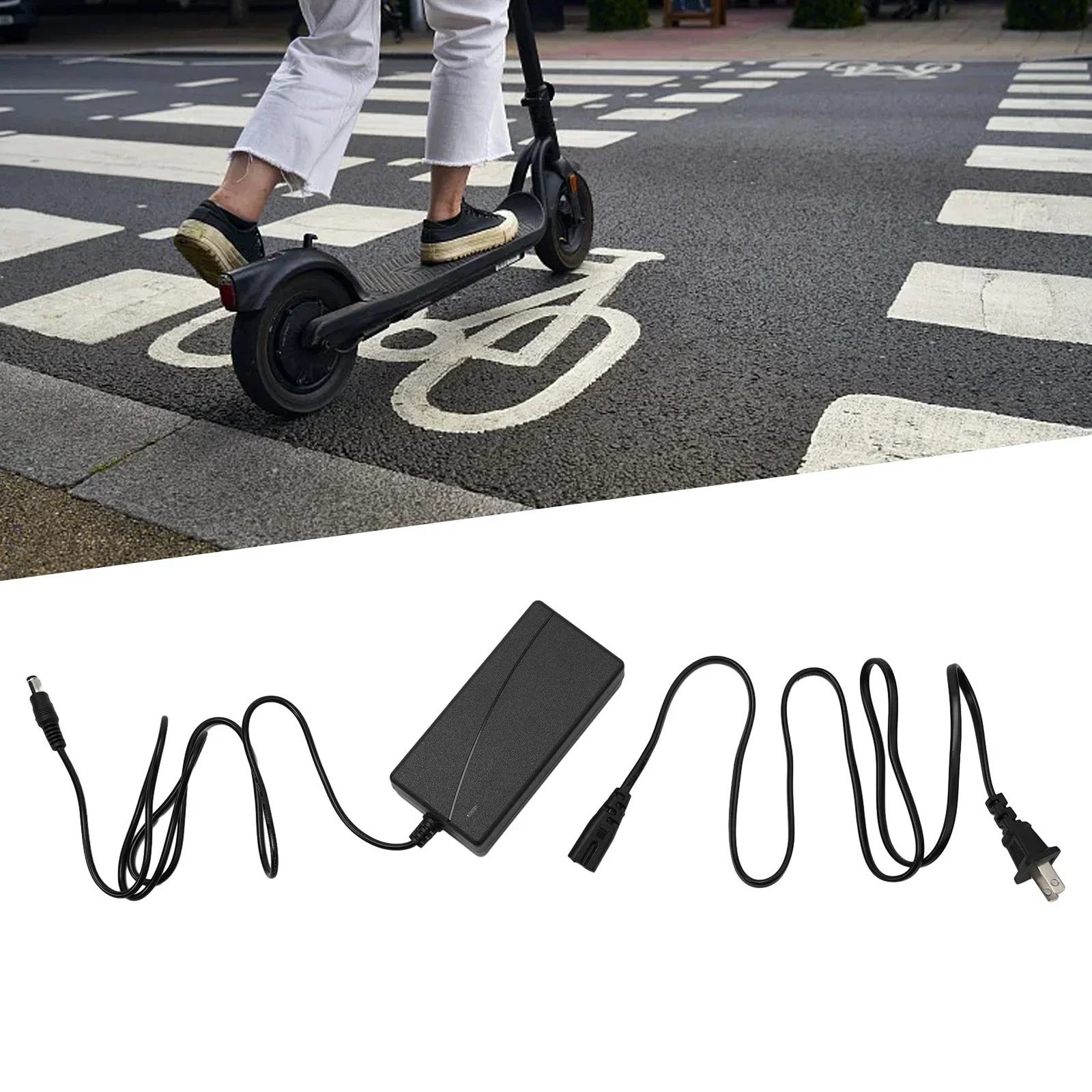 42V 2A Scooter Charger Battery Charger Power Supply Adapters Use For Xiaomi ES1 ES2 Electric Scooter Skateboard Accessories