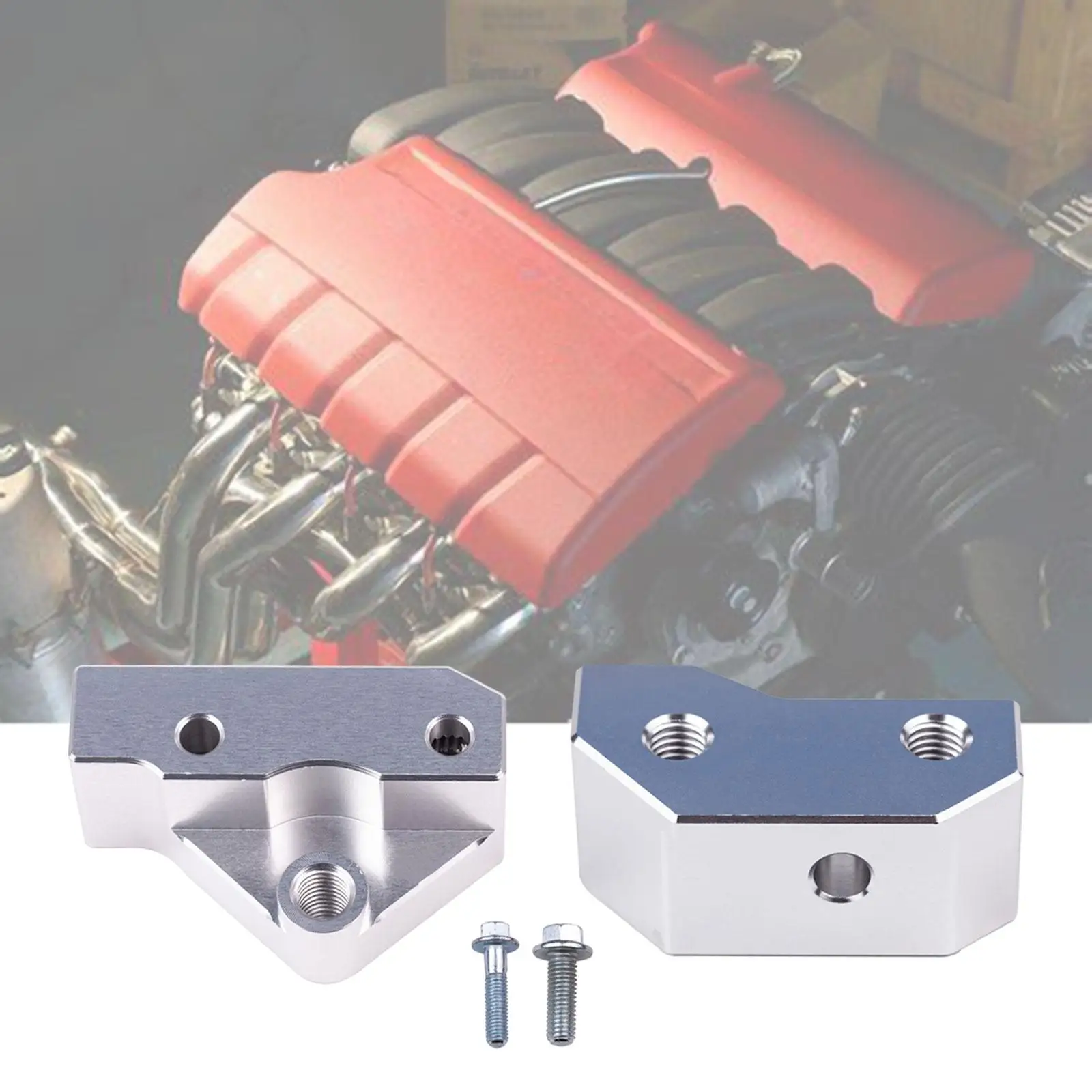 

Knock Sensor Relocation Bracket Kit Auto Accessory for GM Gen III Lq4