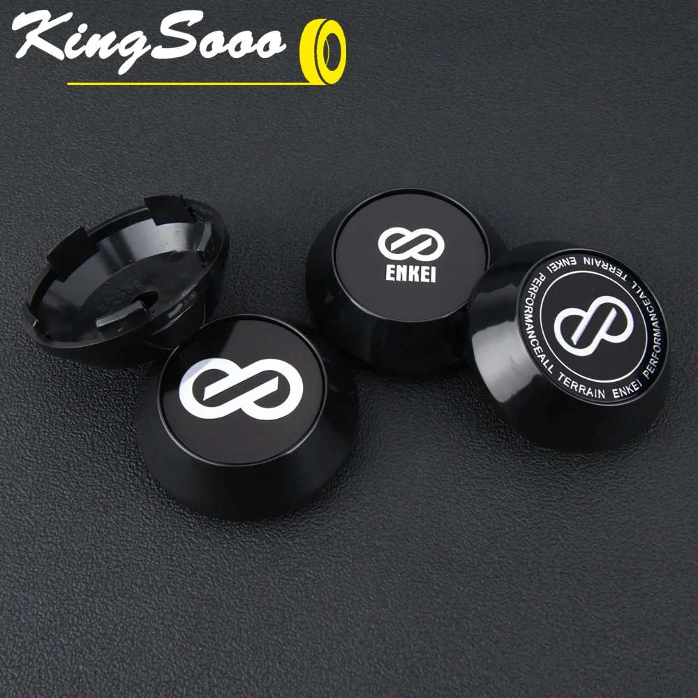 4PCS JDM ENKEI RPF1 Rim Cap 60mm Clip Sport Wheel Center Cap ENKEI 15\