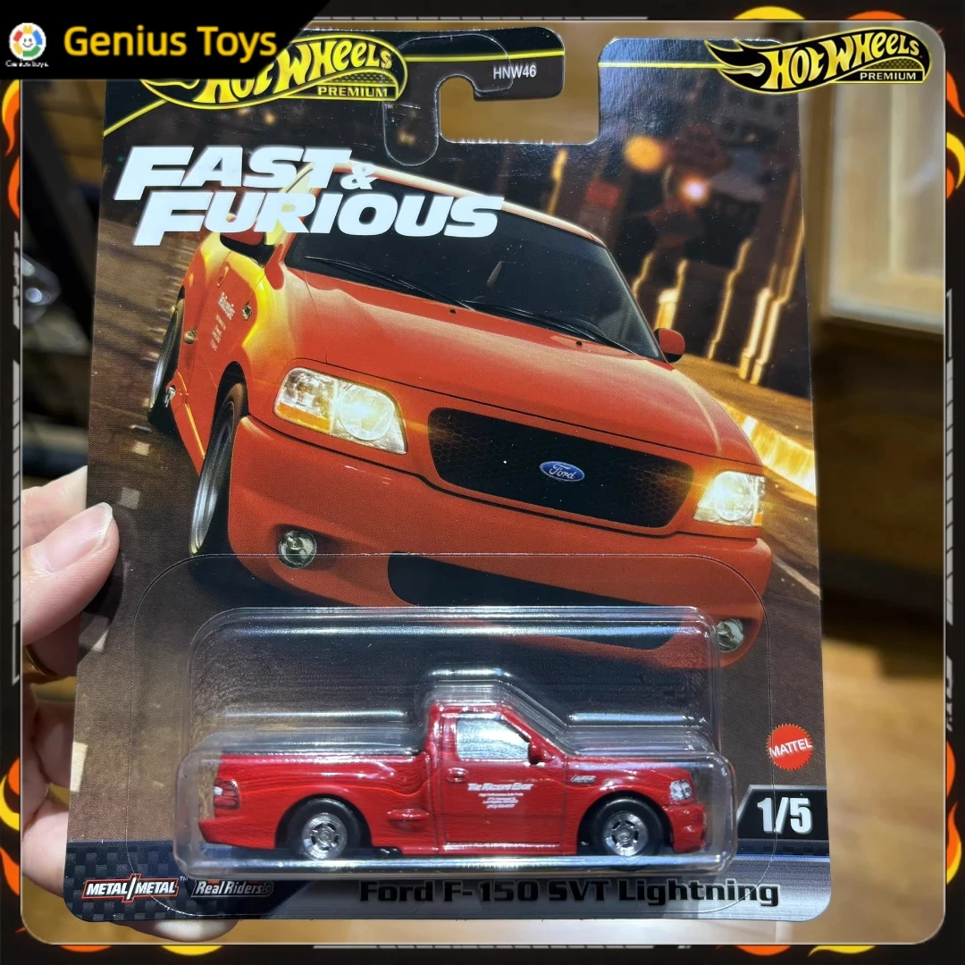 

Hot Wheels Premium Fast & Furious Ford F-150 SVT Lightning 1:64 Diecast Car Model Collectible Alloy Vehicle Toy for Boys Fans