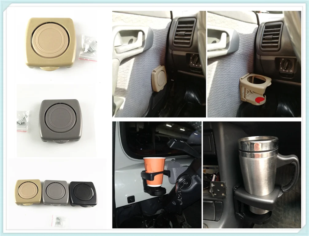 Universal Car accessories Foldable Drink bottle Cup holder for Chevrolet Bolt WTCC Sequel Nubira Monte Kodiak