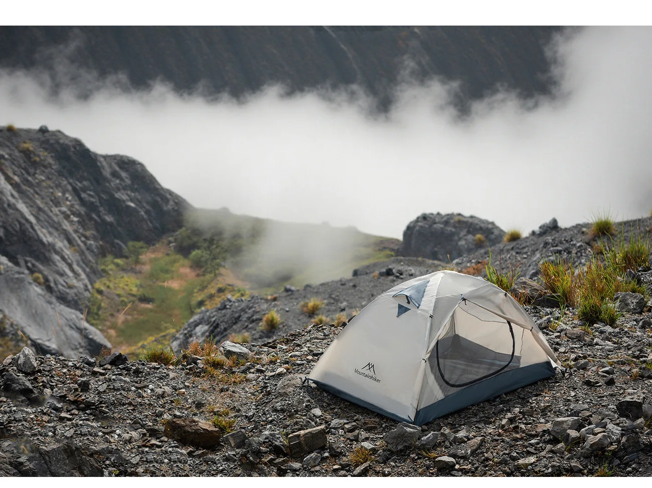 MOUNTAINHIKER Leichtes Outdoor 2-3 Personen Campingzelt, Wind- und Regenfestes Professionelles Aluminium-Stangen Wanderzelt – Detail 19