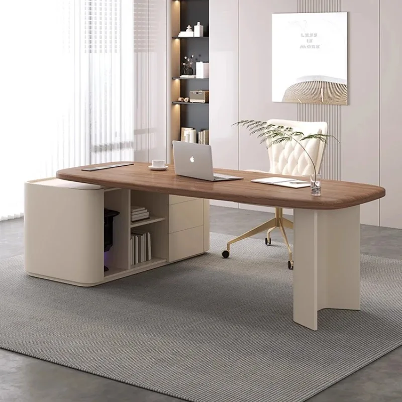 

Cool Drawers Office Desk Aesthetic Luxury Cabinet Writing Executive Office Desk Standing Writing Escritorio Blanco Furniture