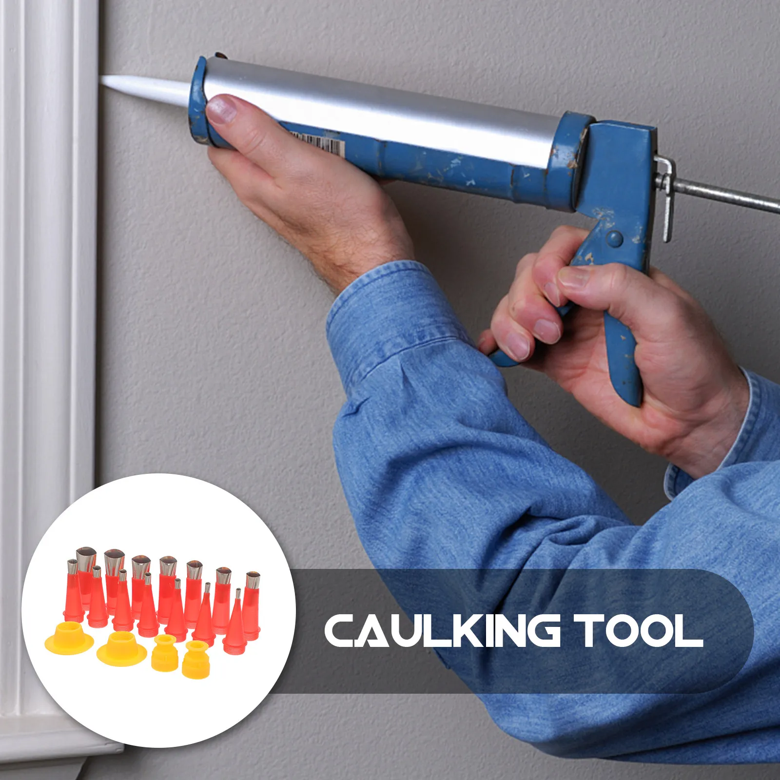 1 Set Caulking Nozz…