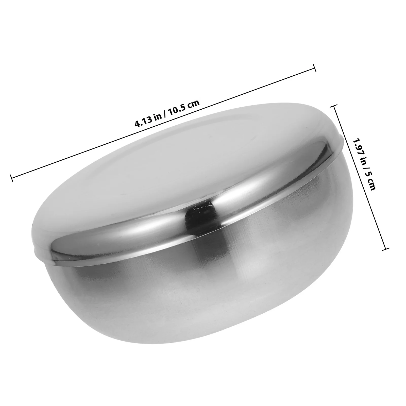 وعاء أرز من الفولاذ المقاوم للصدأ مع غطاء وعاء حساء معزول على الطراز الكوري حاوية حرارية مزدوجة الجدار لسلطات المعكرونة #6