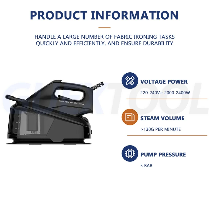 Mesin Setrika Komersial dengan Pengaturan Suhu Otomatis dan Pemutus Daya untuk Setrika Tirai di Toko Dry Cleaning