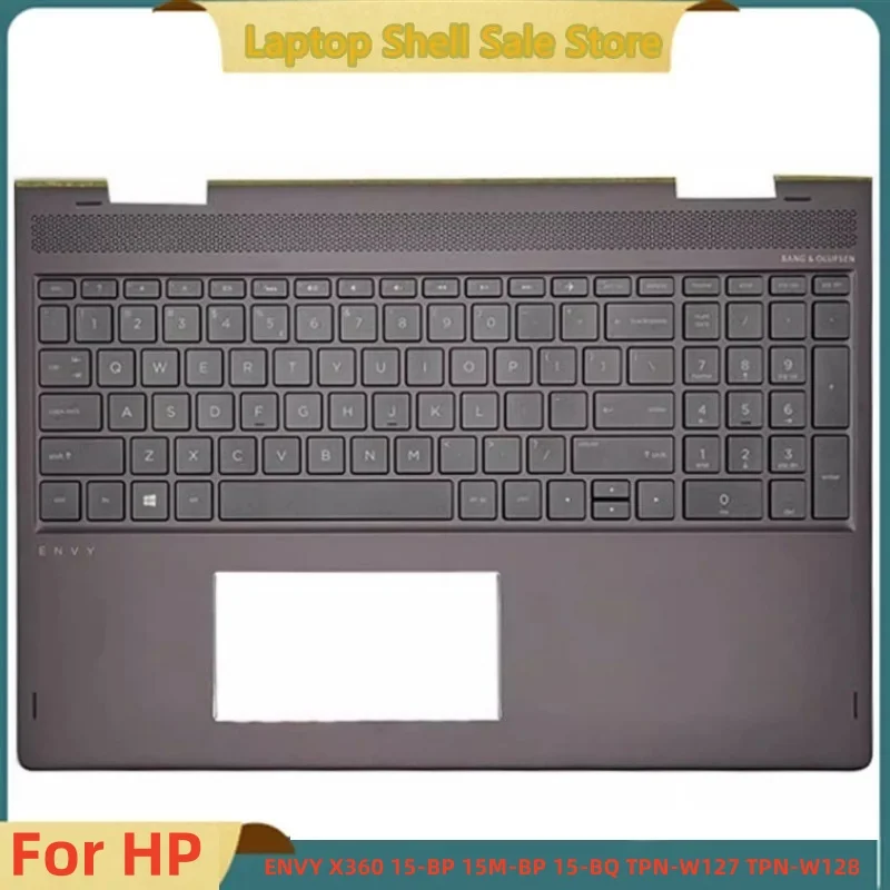 

95 Новинка для HP ENVY X360 15-BP 15M-BP 15-BQ TPN-W127 TPN-W128, чехол для упора для рук ноутбука, верхний чехол, клавиатура, клавиатура с подсветкой в США