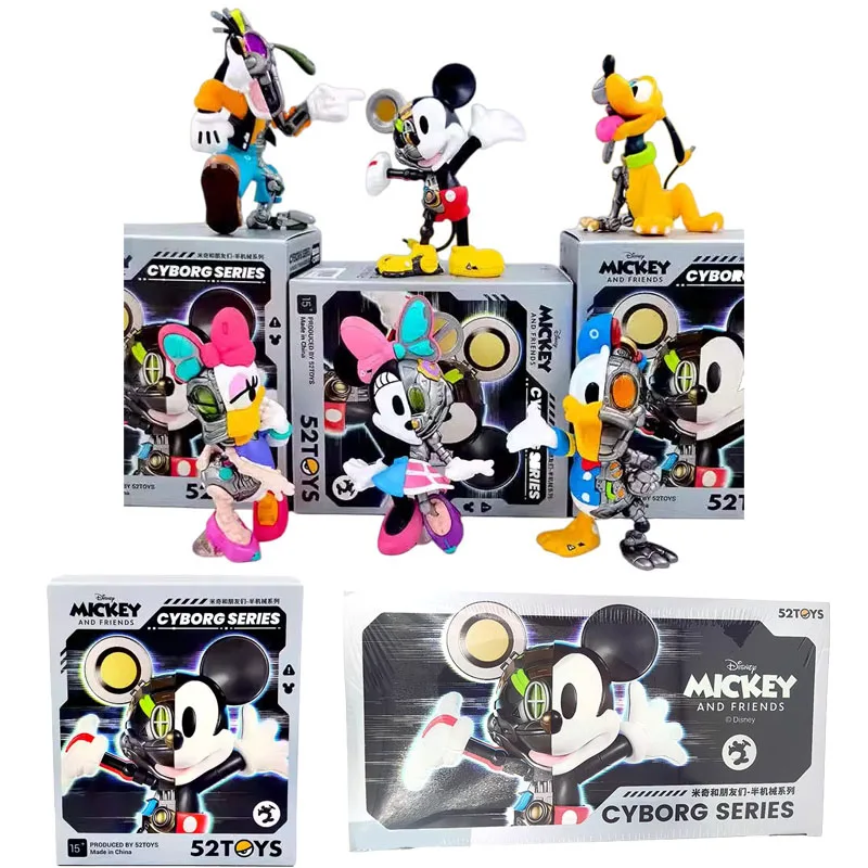 

Оригинальная слепая коробка с Микки Маусом, фигурка аниме, игрушки Kawaii, полумеханическая серия, слепая коробка, игрушка, подарки на день рождения для детей