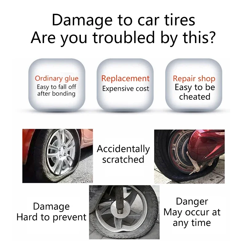 Universal Car Tire Repairing Glue Motorcycle Bicycle Tyre Inner Tube Puncture Repair Tools Bike Trye Tire Patching Repair Glues