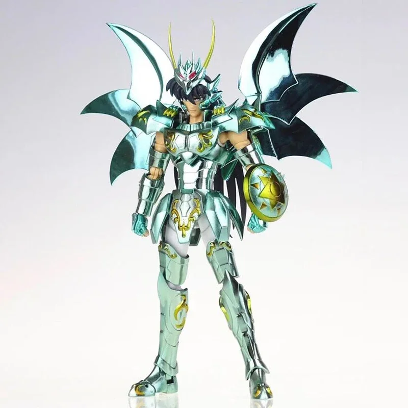 

Gt Saint Seiya Alloy Myth Cloth Ex God Cloth Pegasus Model Shiryu Purple Dragon Color Anime Action Figures Trendy Surprise Gift