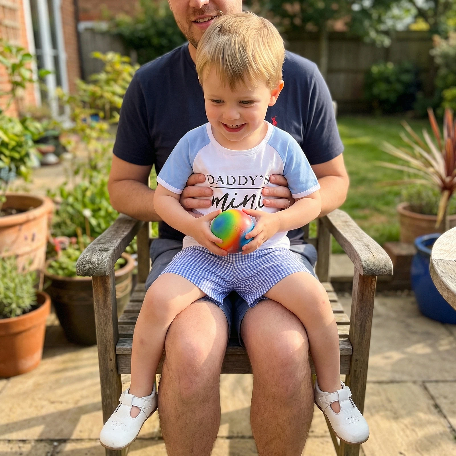 

Toddler Baby Boy Summer Casual Outfit Letter Print Crew Neck Short Sleeve Tops and Plaid Shorts 2 Pcs Set