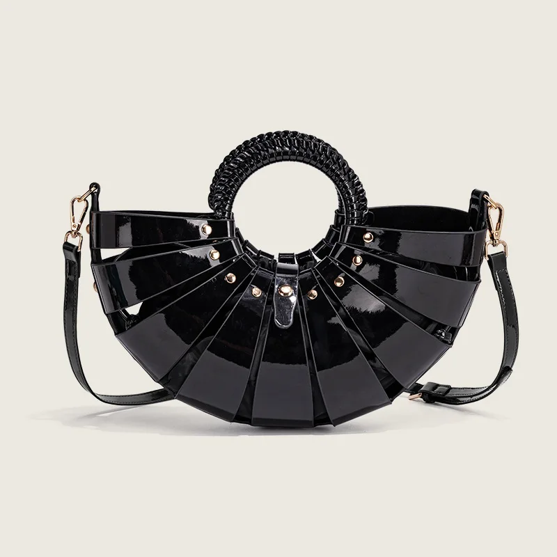 

Новая женская сумка-тоут 2026 года красного цвета с ажурной отделкой и премиальной текстурой, вирусный тренд, с ручкой и ремнем через плечо