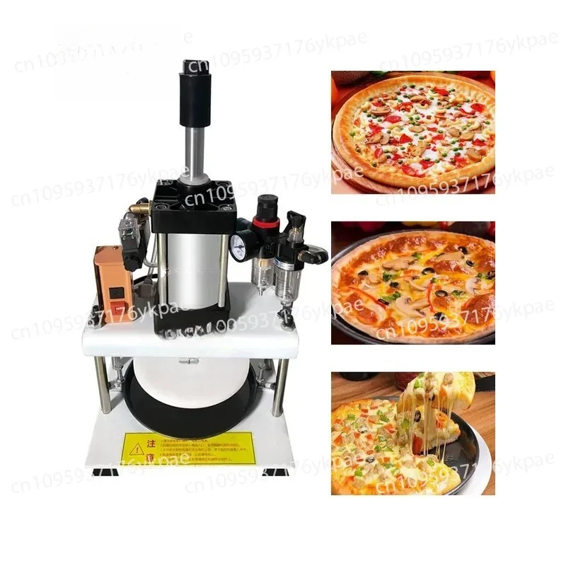 Cake Press, Pizza, Pancakes, Rice Cakes, Round Hand-pressed Manual Pneumatic Commercial