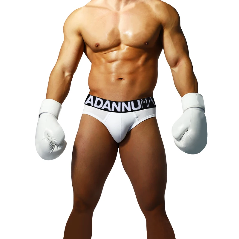 4 Color Sexy Lingerie Man Cotton Tanga Briefs Underwear Male Panties Underpants Men Slip Brief for Men
