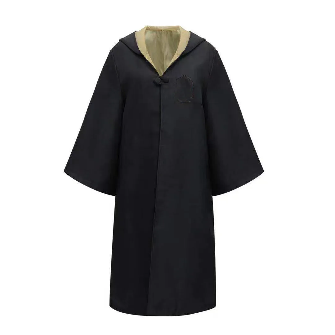 Classic Movie Men's and Women's School Harris Cloak Cosplay Costume Uniform Cape Magical Hogwarts Halloween Christmas Costume