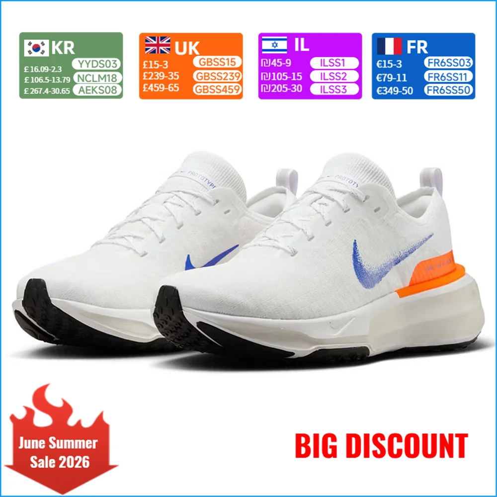 Nike Invincible 3 Lightweight Cushioning Support & Rebound Low-Top Casual Training Speed Running Shoes Men's HJ6653-900