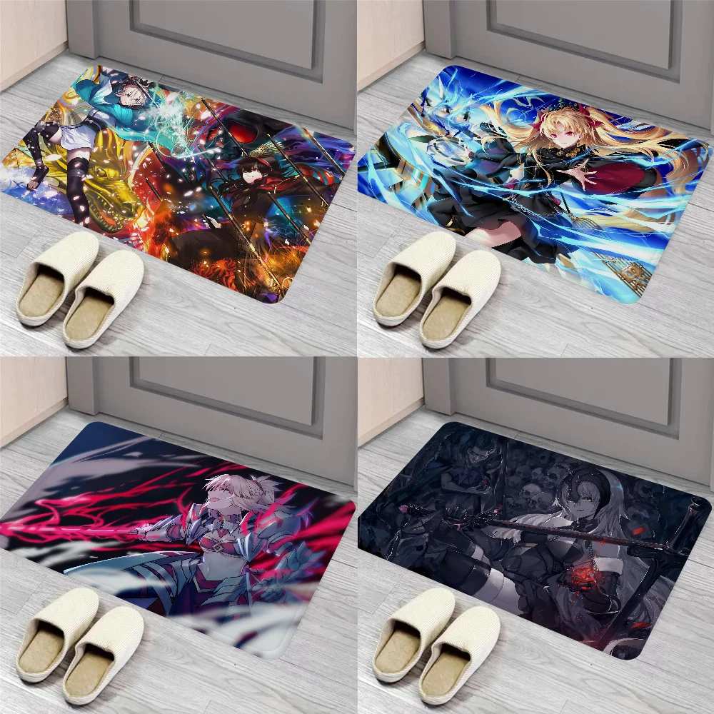 

Fate Grand Order Floor Mat Entrance Door Mat Nordic Style Home Doormat Bathroom-Toilet Mats Bedroom Hotel Decor Mat