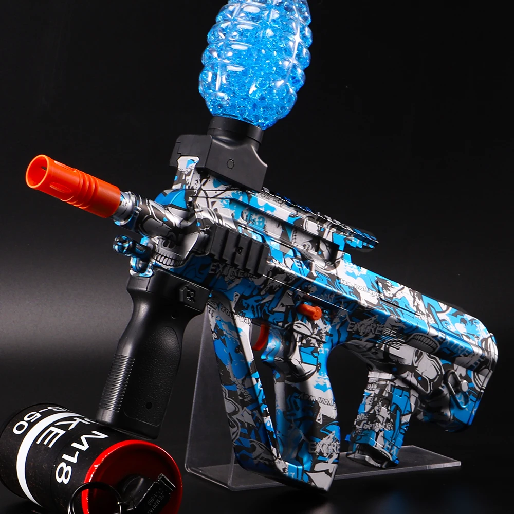 High-Speed AUG Electric Ball Blaster - Fun for Kids and Adults,  Outdoor Game Parties （Excluding water bombs)