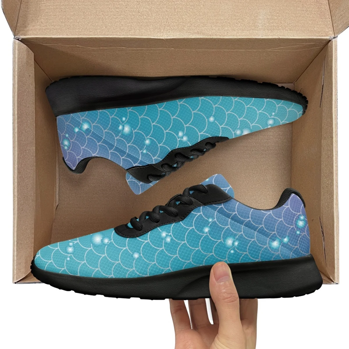 Vis Schubben Parels Ontwerp Voor Vrouwen Thuis Yoga Pilates Fitness Schoenen Gezellig Schokabsorberende Slijtvaste Dames Outdoor Sneakers