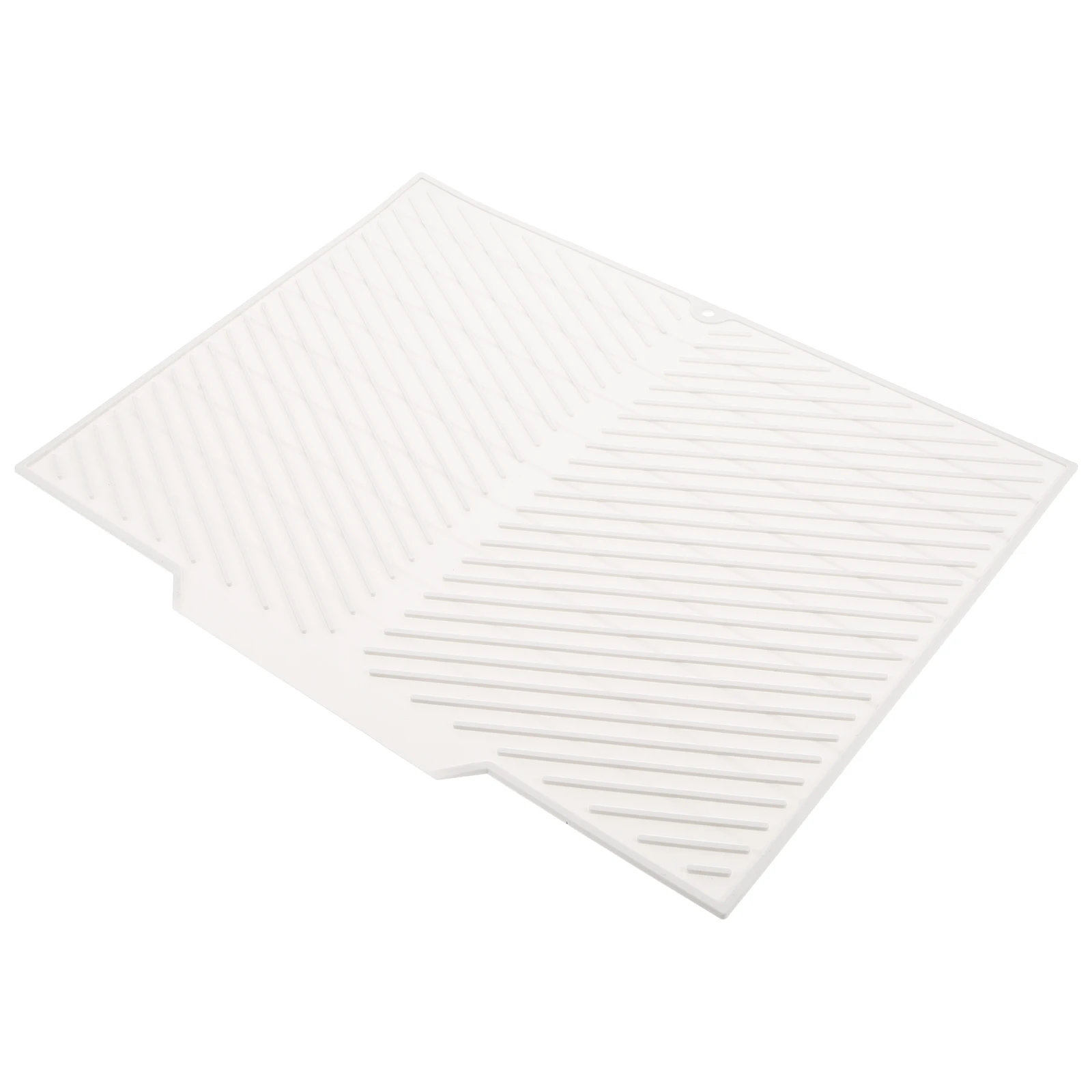 

Silicone Draining Foldable Freeze Dryer Accessories Sink Dish Drying Pad Kitchen Countertop Nonslip Heat Resistant Medium Beige