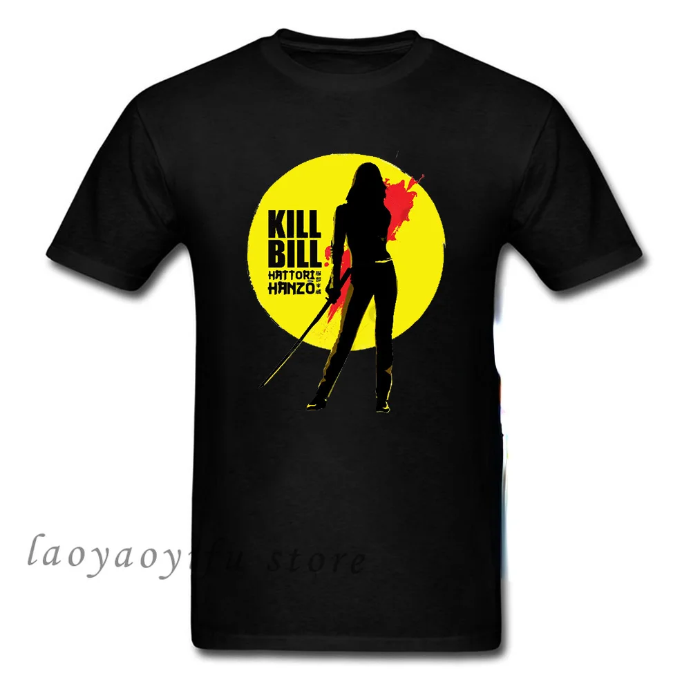 Film Kill Bill Pulp Fiction Django Tshirt Quentin Tarantino Film graficzny Tshirt męskie luźne topy na co dzień mężczyźni T-shirt w za dużym rozmiarze