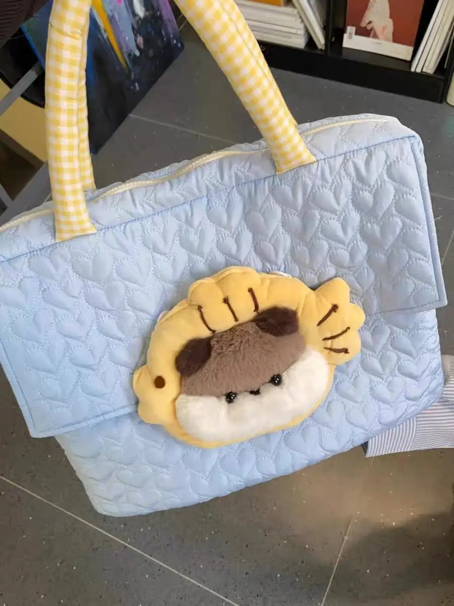 Cute  Laptop Bag for Women's 2026 New Niche Travel Handbag Tote Bag  Macbook Air Pro Case Briefcase Bag Kawaii Laptop Case