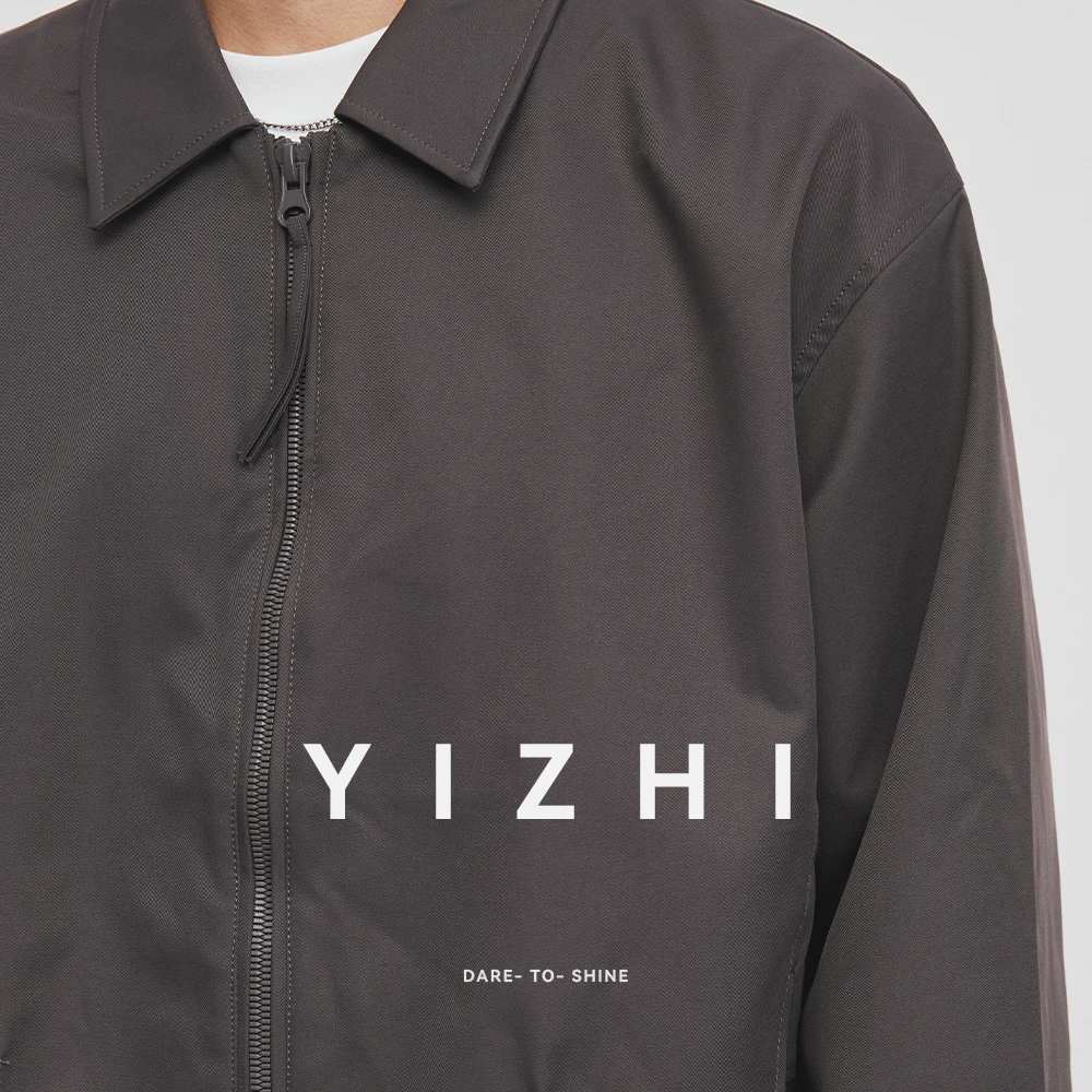 Autumn Simple Retro Lapel Jacket Men's Casual Versatile Loose Fit Basic Style Outerwear Top Casual Loose Fashion Men Clothing