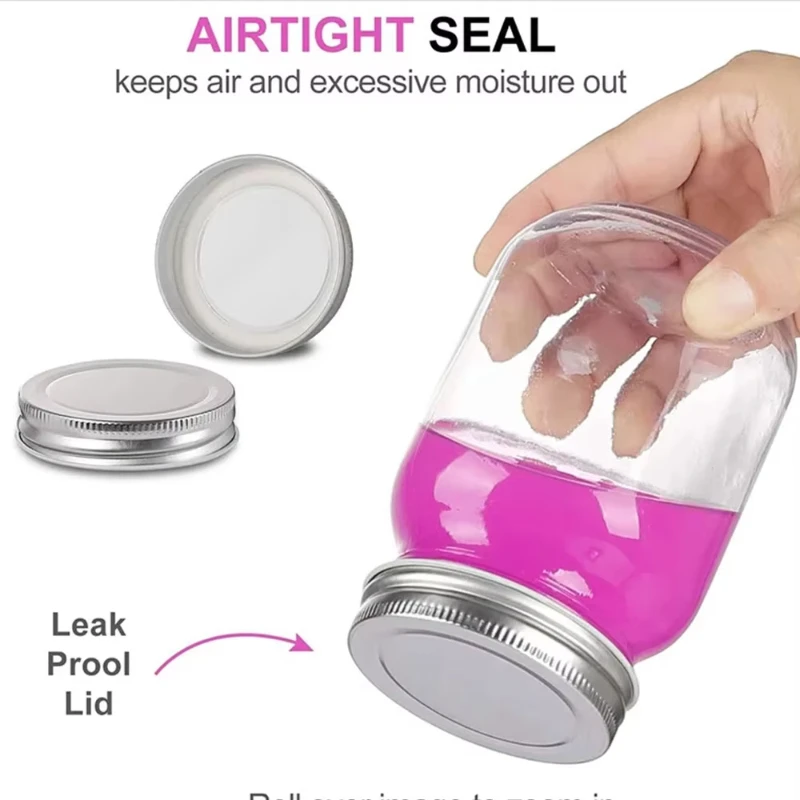 مقاوم للماء في الهواء الطلق معلقة ميسون غطاء جرة مصابيح لحديقة فناء الشرفة ديكور دلو بلاستيكي خزان تخزين للوجبات الخفيفة الجافة الشوفان