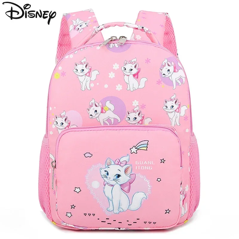 Dziecięce plecaki kota Disney Marie Cute Cartoon The Aristocats przedszkolne dla dzieci tornistry plecak podróżny Kawaii plecak