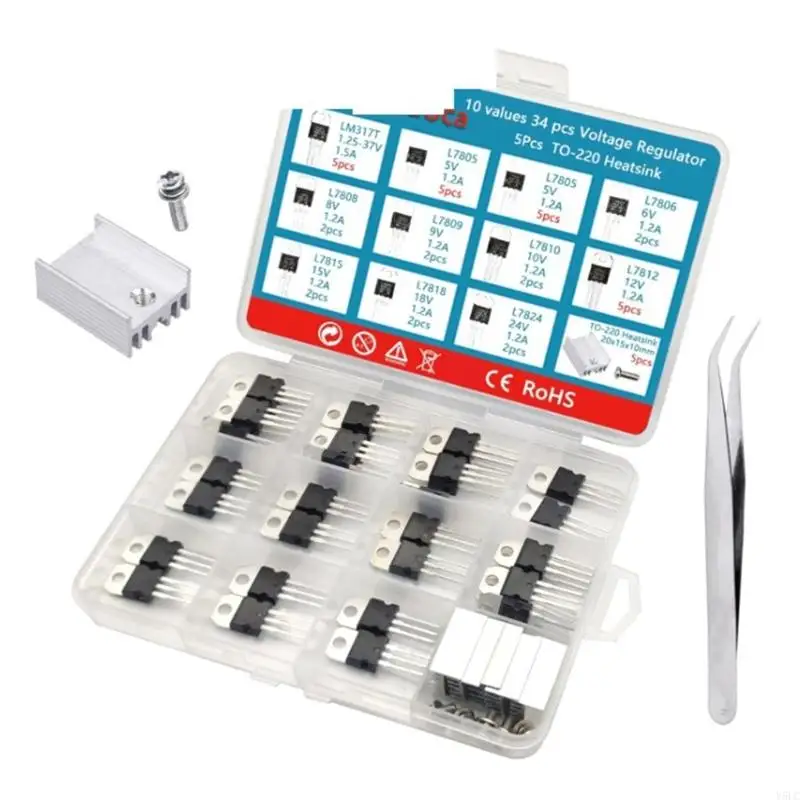 régulateurs tension positive offrant régulateurs L317-L7824 à 220
