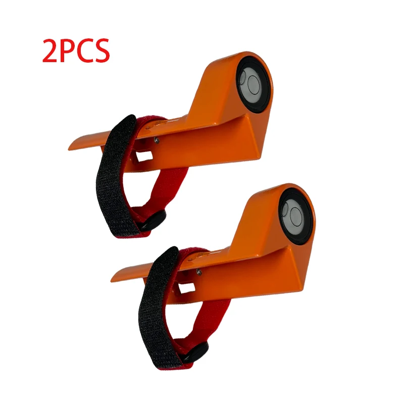 

2PCS Circular Vial Aluminum Die Cast Rod Portable Vertical Level Strap 90 Degree For Prism Pole POLE Surveying Instruments